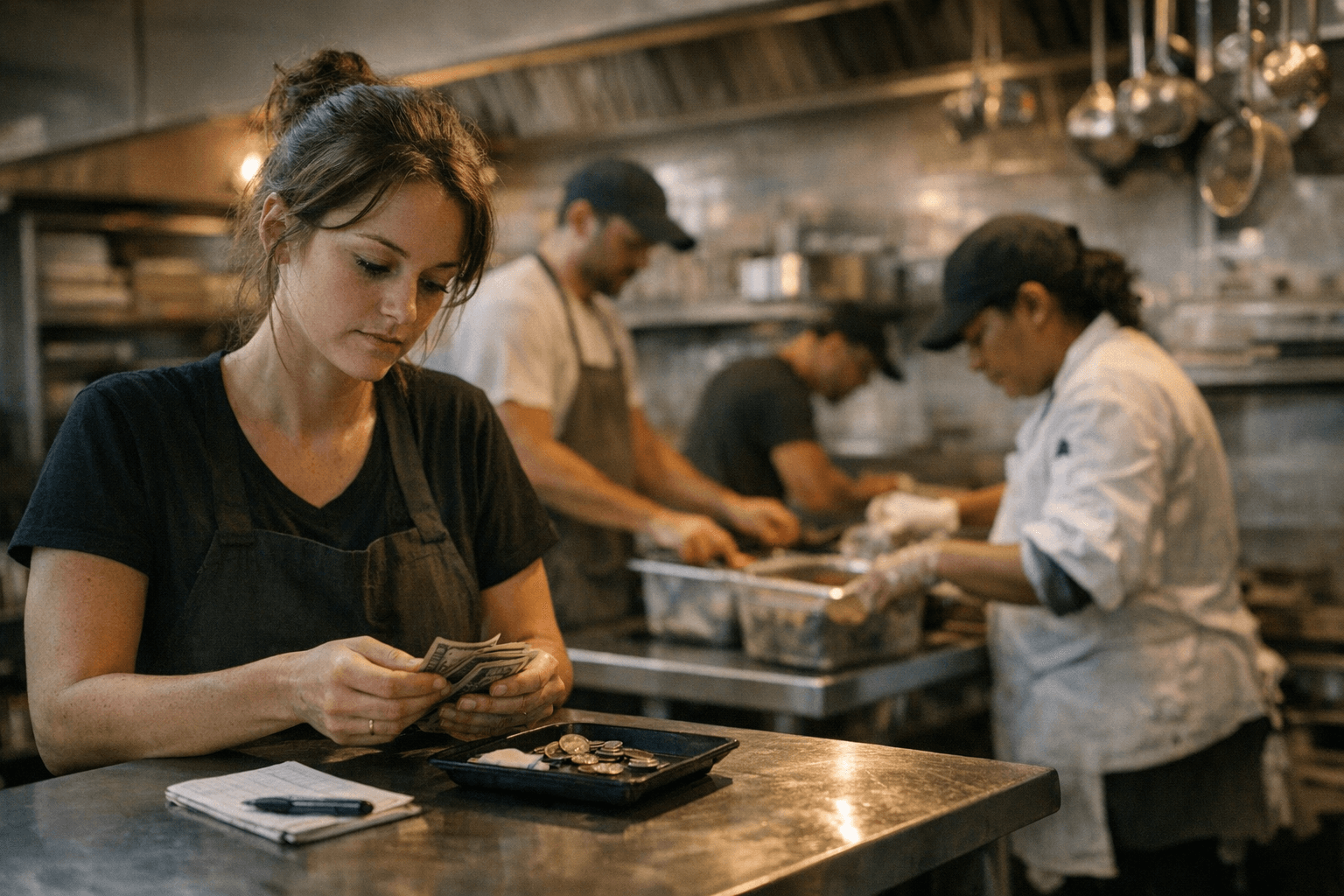 Partial Summary Judgment For Servers Over Tip Pool Paying AM Prep Workers