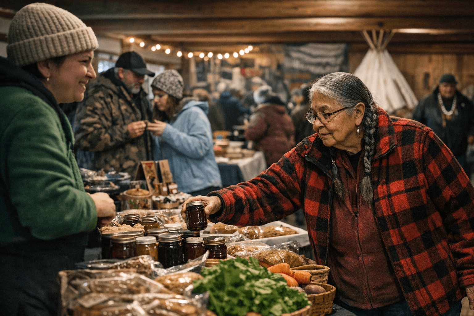 College of Menominee Nation Launches Winter Farmers' Market Series in Keshena