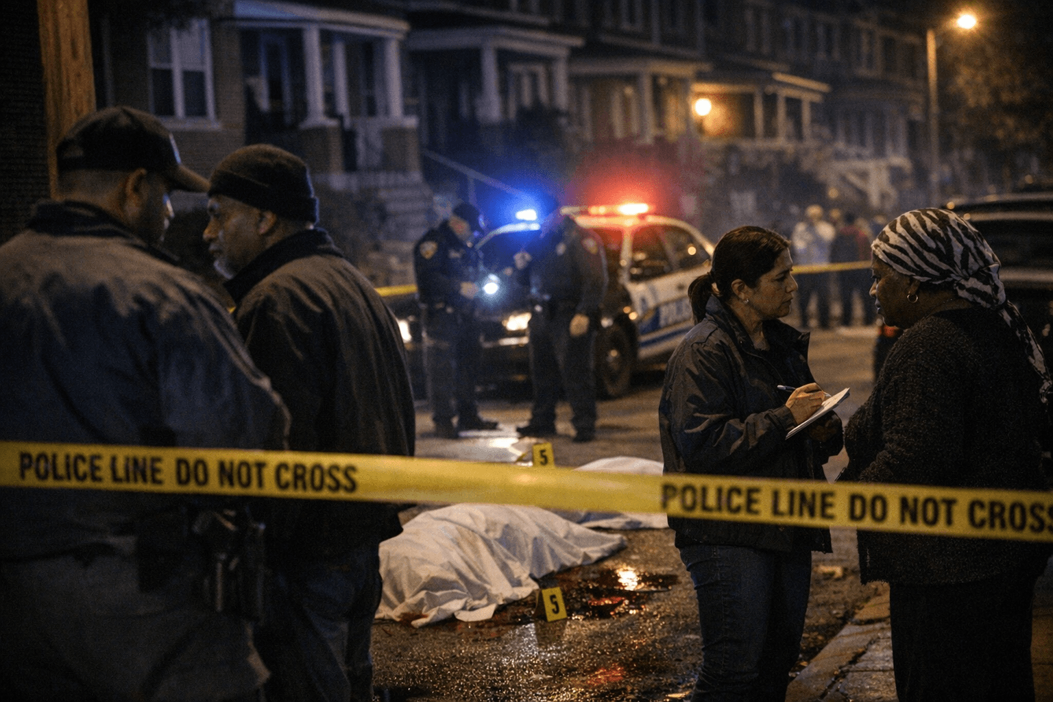 Two people fatally shot on Edgecombe Circle in North Baltimore