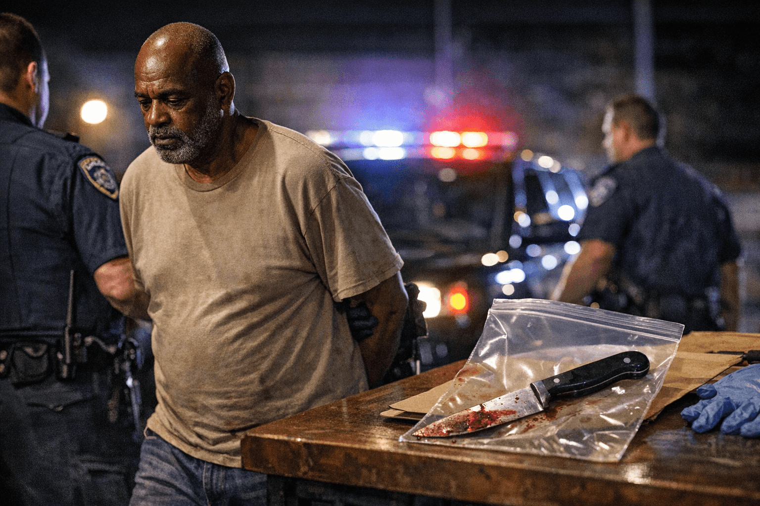 Loyd Brown Arrested After DNA From Knife Ties Him to 2003 Murder