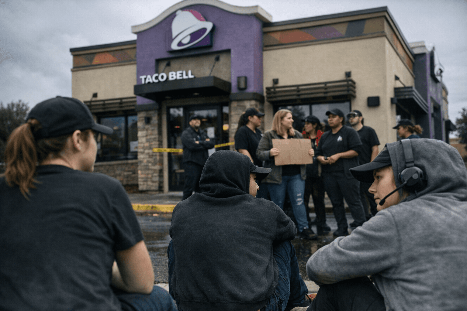Taco Bell staff stage two-day walkout in El Dorado Hills
