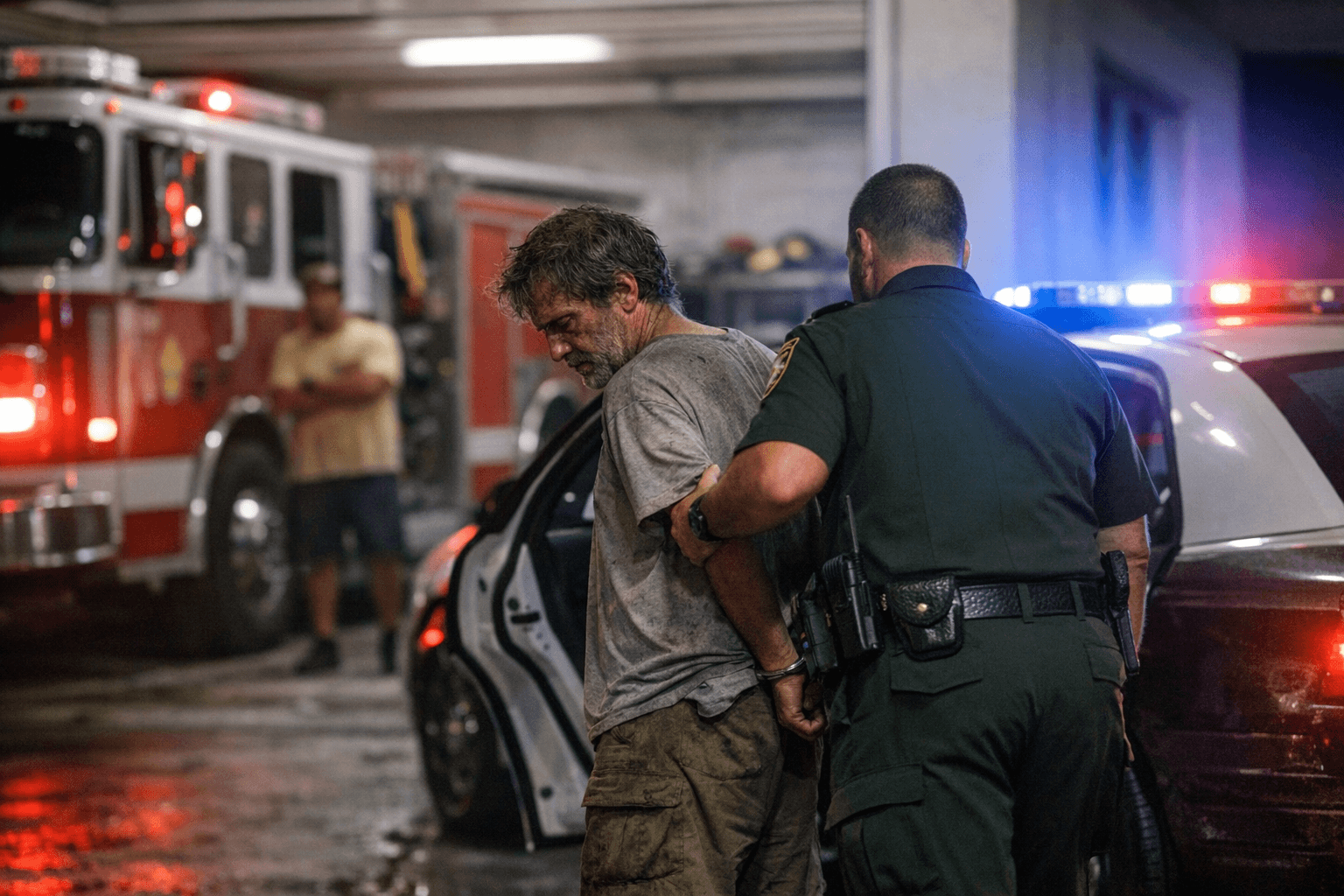 New York Man Arrested After Living in Florida Keys Firehouse for Week