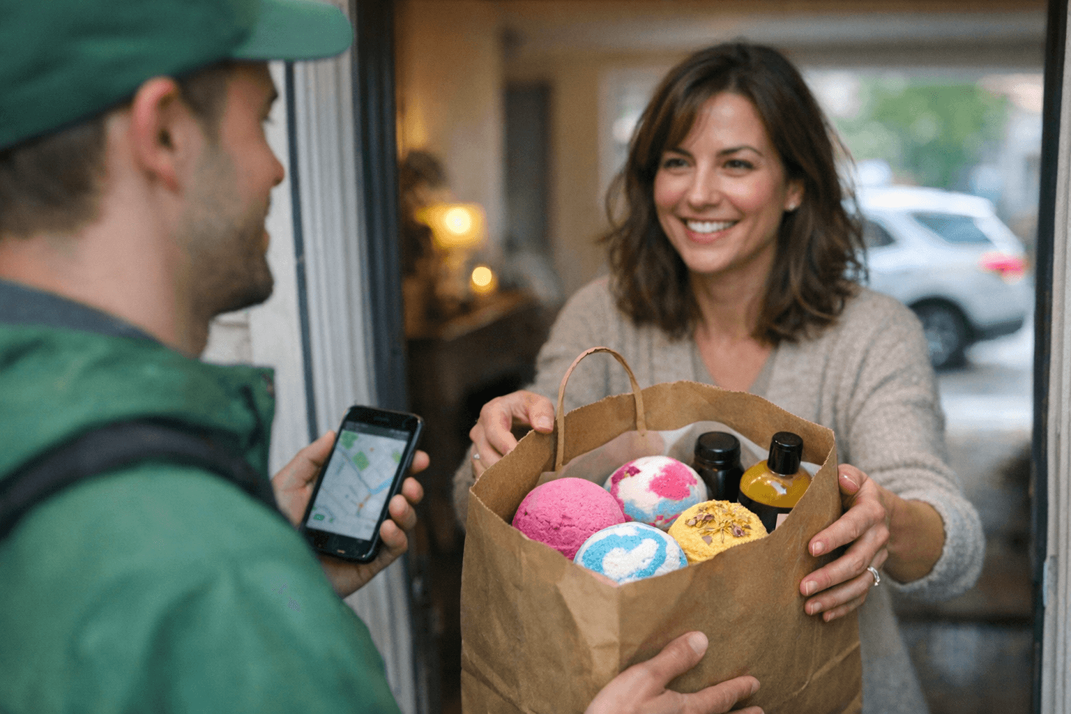 Instacart Brings Lush Bath Bombs to Shoppers with One-Hour Delivery