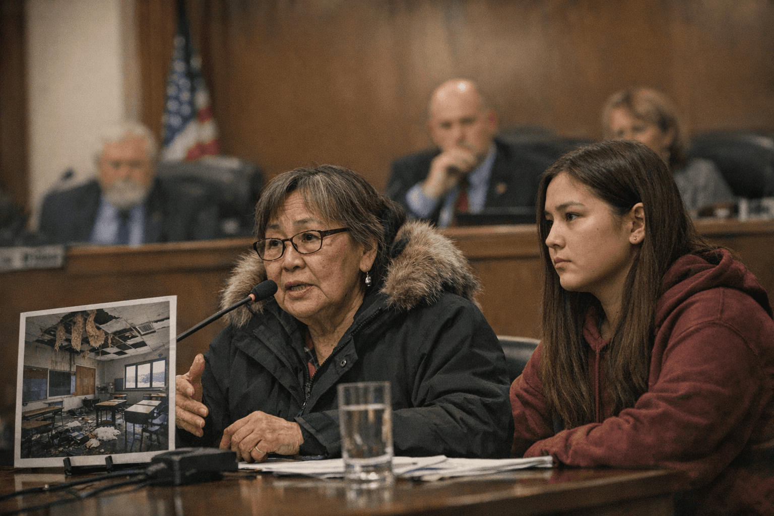 North Slope Board Member, Student Testify Before Legislature on Maintenance Crisis