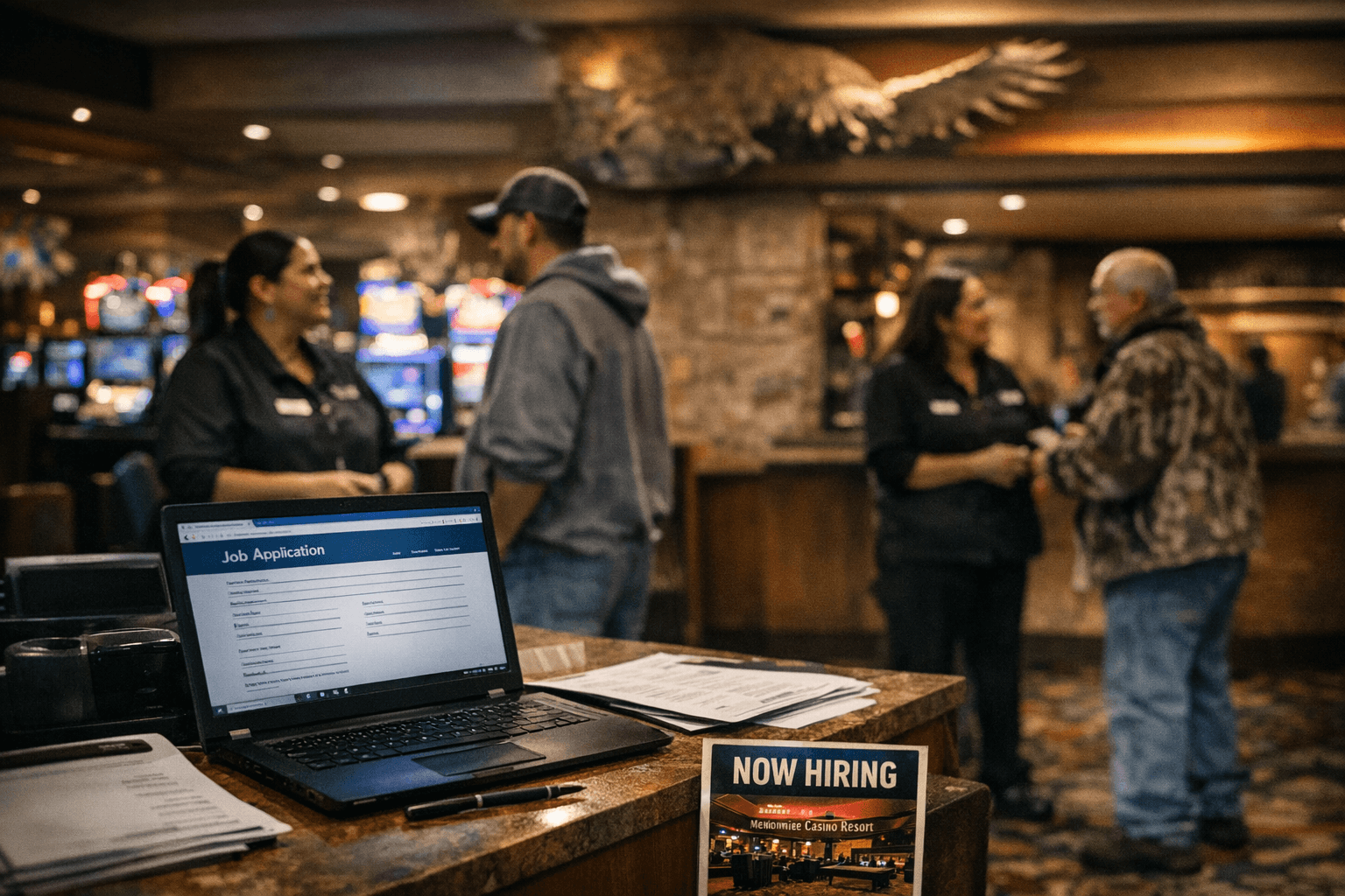 Menominee Casino Resort posts job openings, urges applicants to apply online