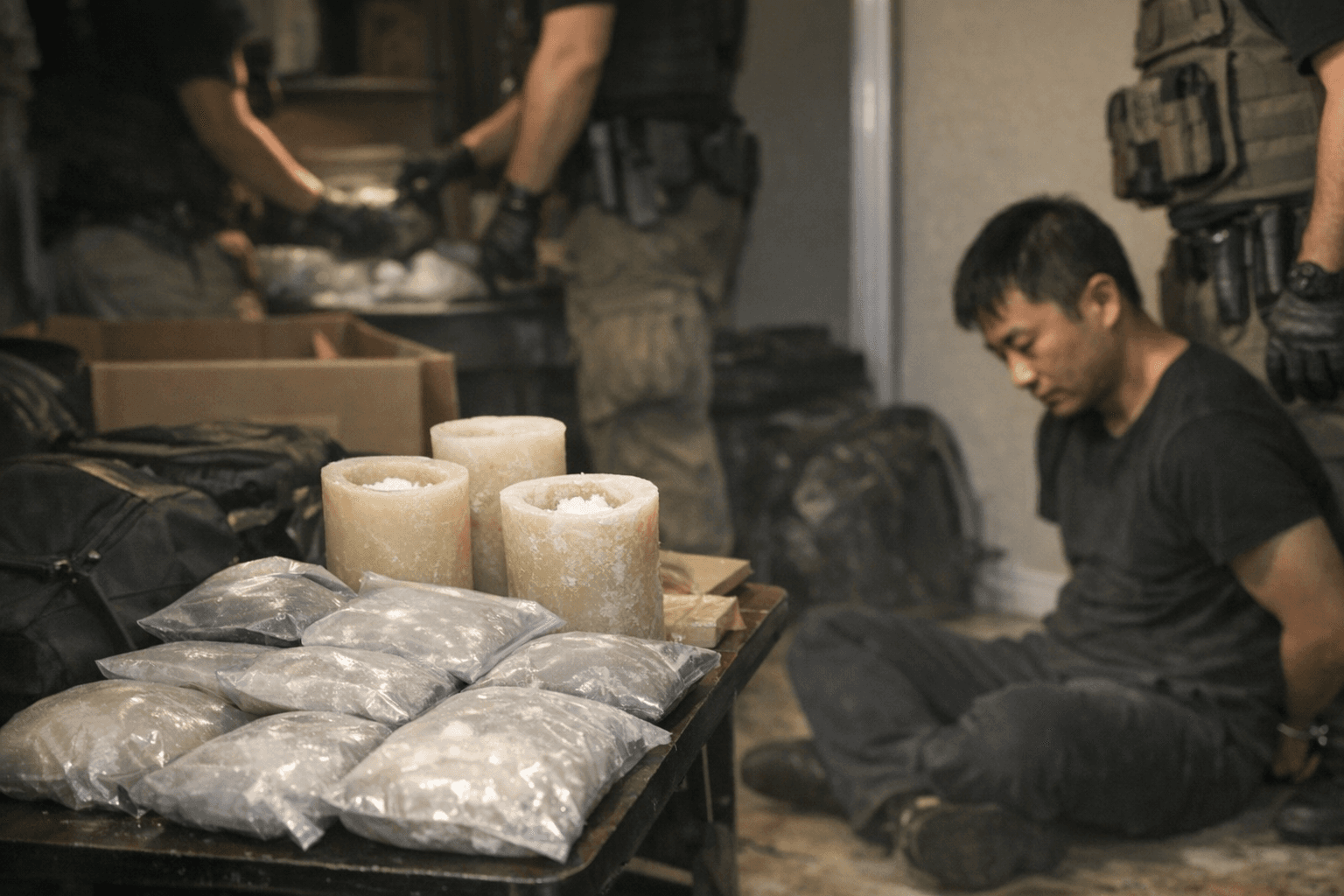 Chinese National on Work Visa Arrested in Spring Hill Over 11-Pound Ketamine