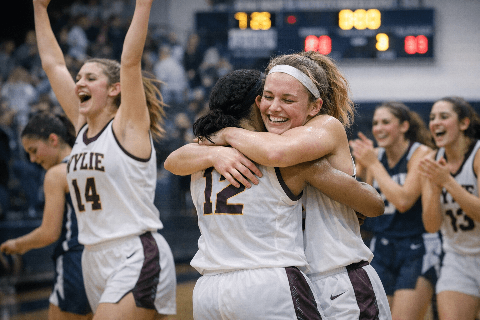 Wylie girls finish 16-0 in district with 52-35 win over Wylie East