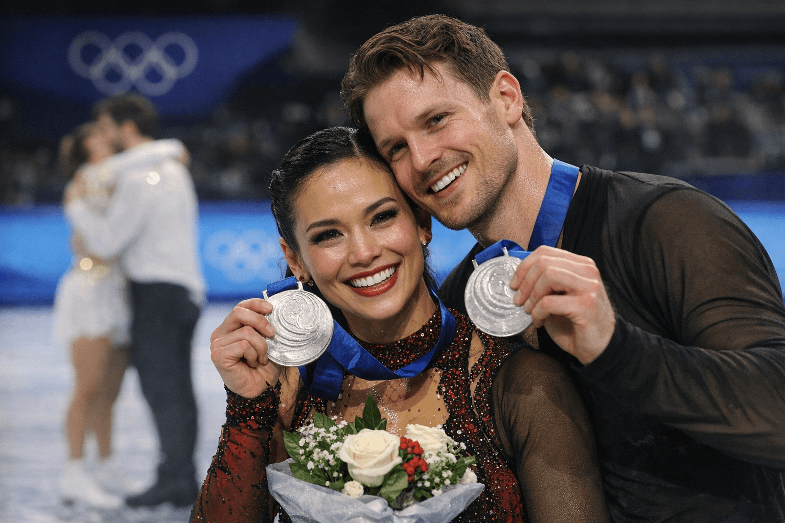 Chock and Bates secure Olympic silver after 15-year partnership