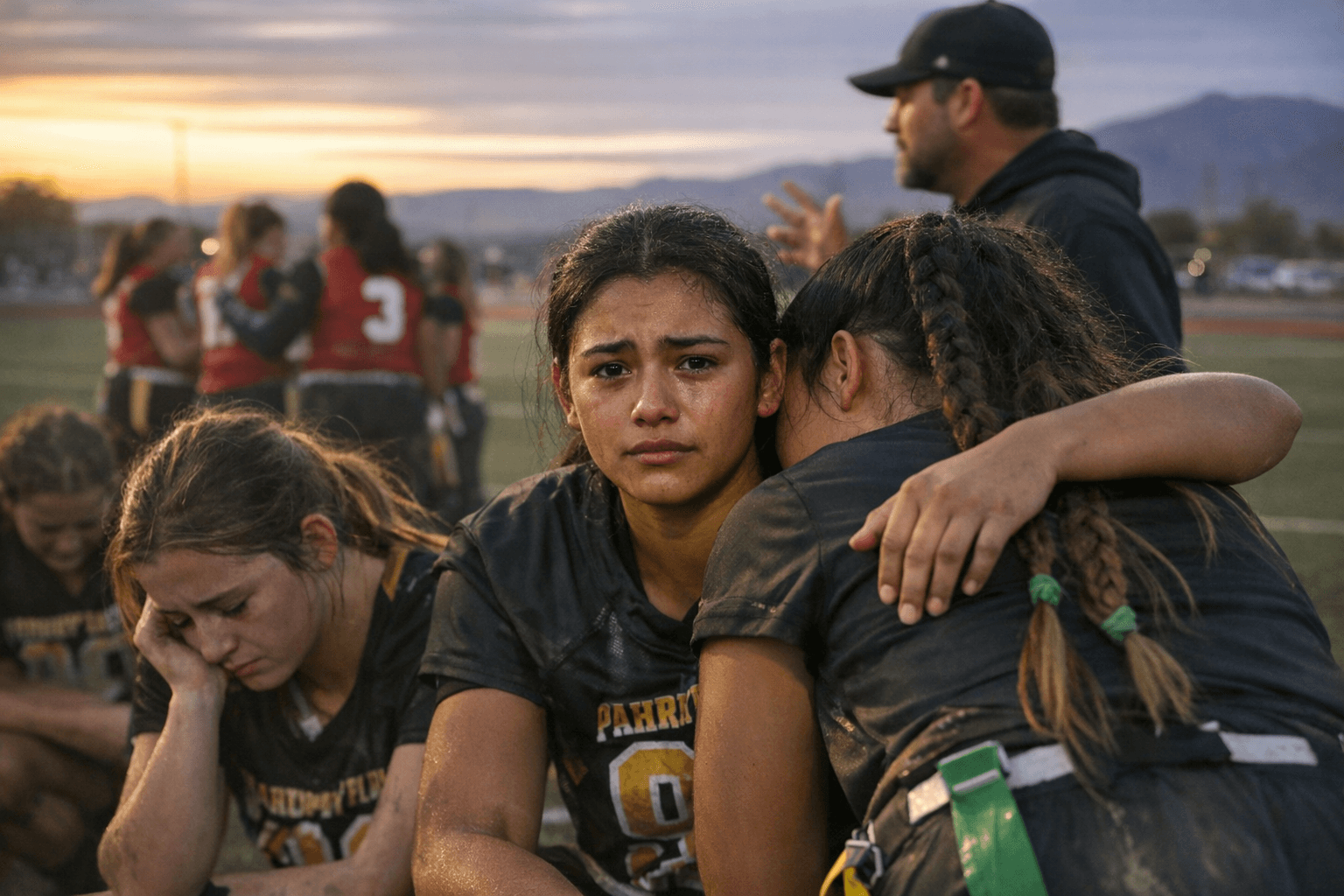 Inaugural Pahrump Valley Girls Flag Football Team Finishes 0-16, Shows Resilience
