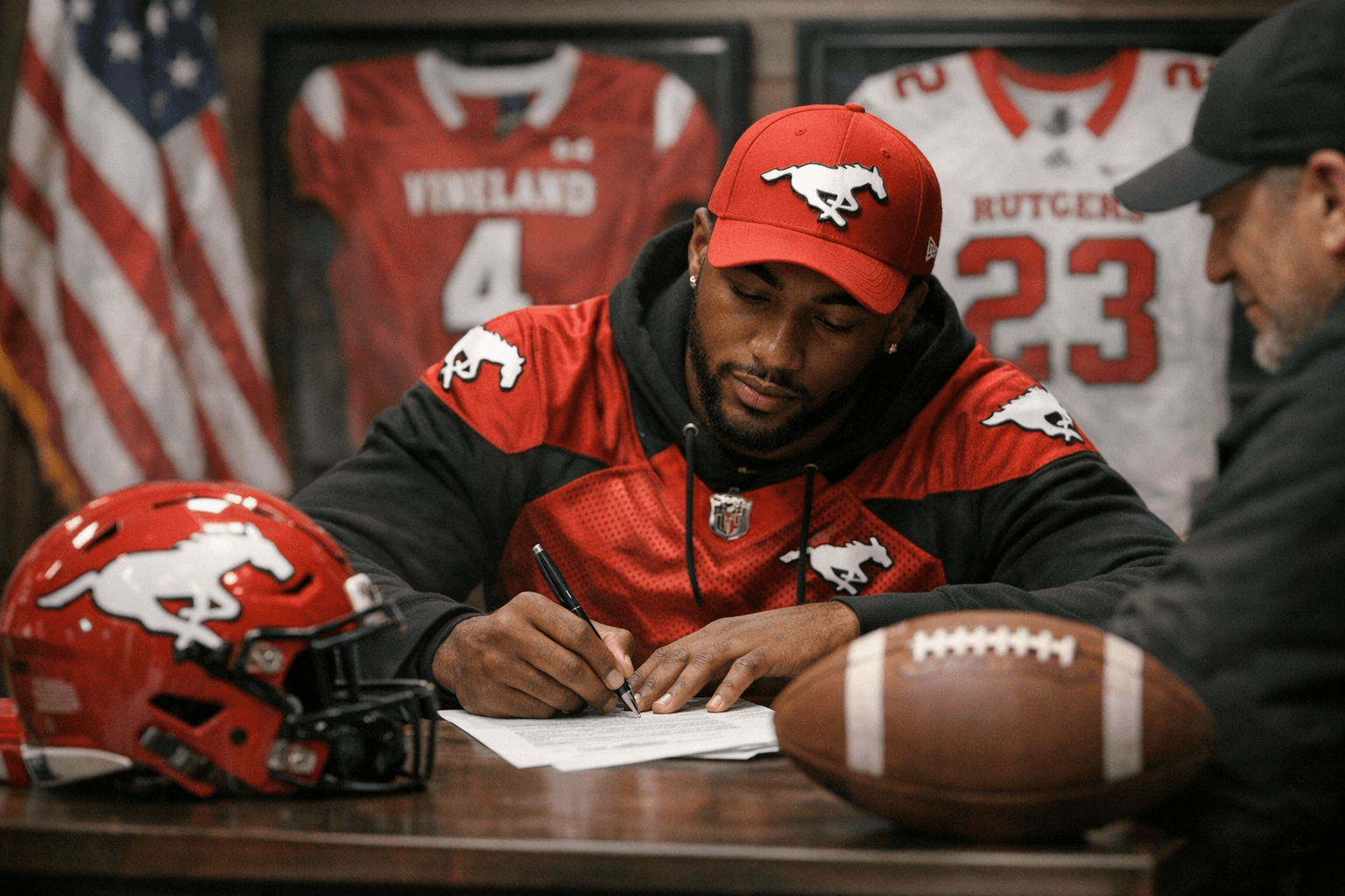 Vineland's Tyreem Powell, Rutgers Linebacker, Signs with Calgary Stampeders