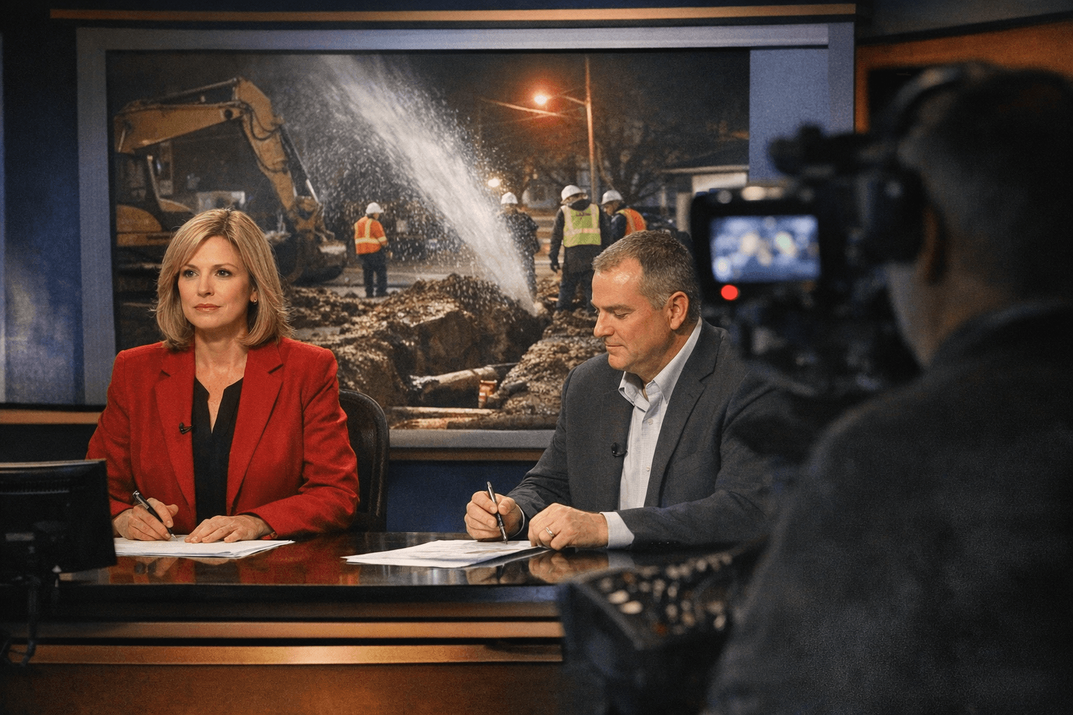 Jane Jackson Anchors 18 WJTS Newscast Feb. 10; Kurt Gutgsell Sports
