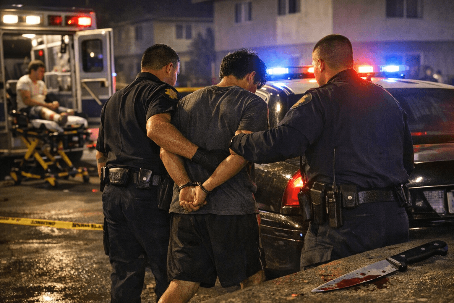 18-year-old man arrested after assaulting roommate with knife in Central Fresno