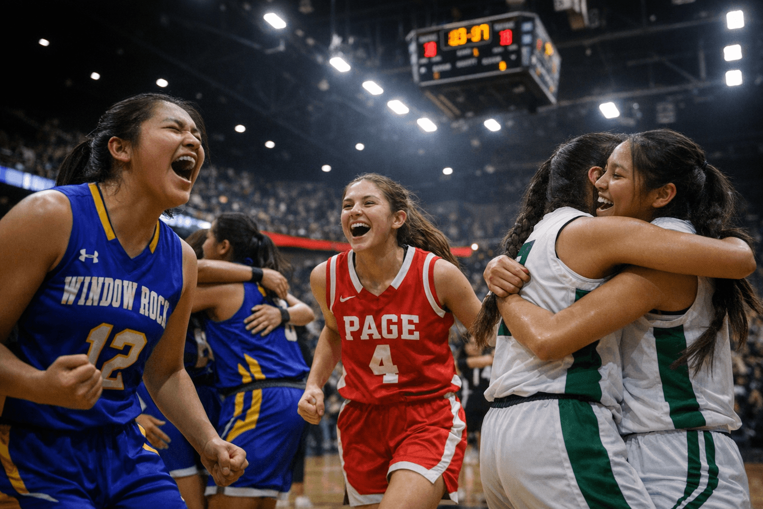 Window Rock, Page, Tuba City Girls Advance in Copper State Championship