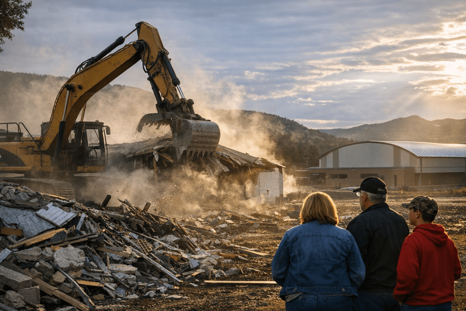 Aguilar School District unveils $13.7M BEST renovation including demolition for regulation-size gym