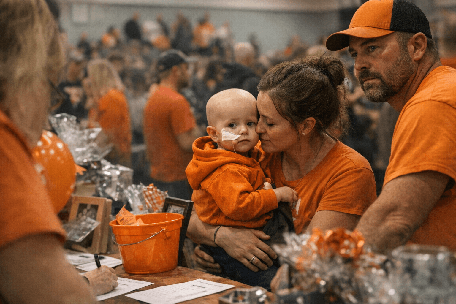 Orange Out for Otto raises $10,000 for East Helena toddler with leukemia