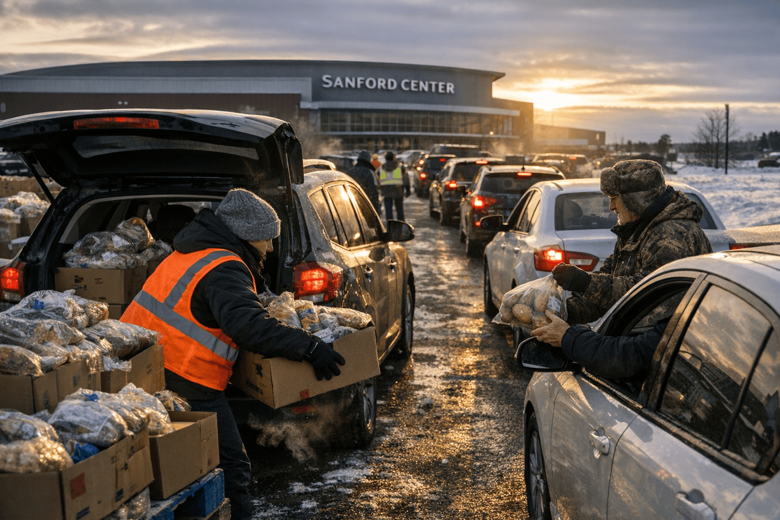 Ruby’s Pantry Drive-Up Food Distribution Feb. 18 at Sanford Center