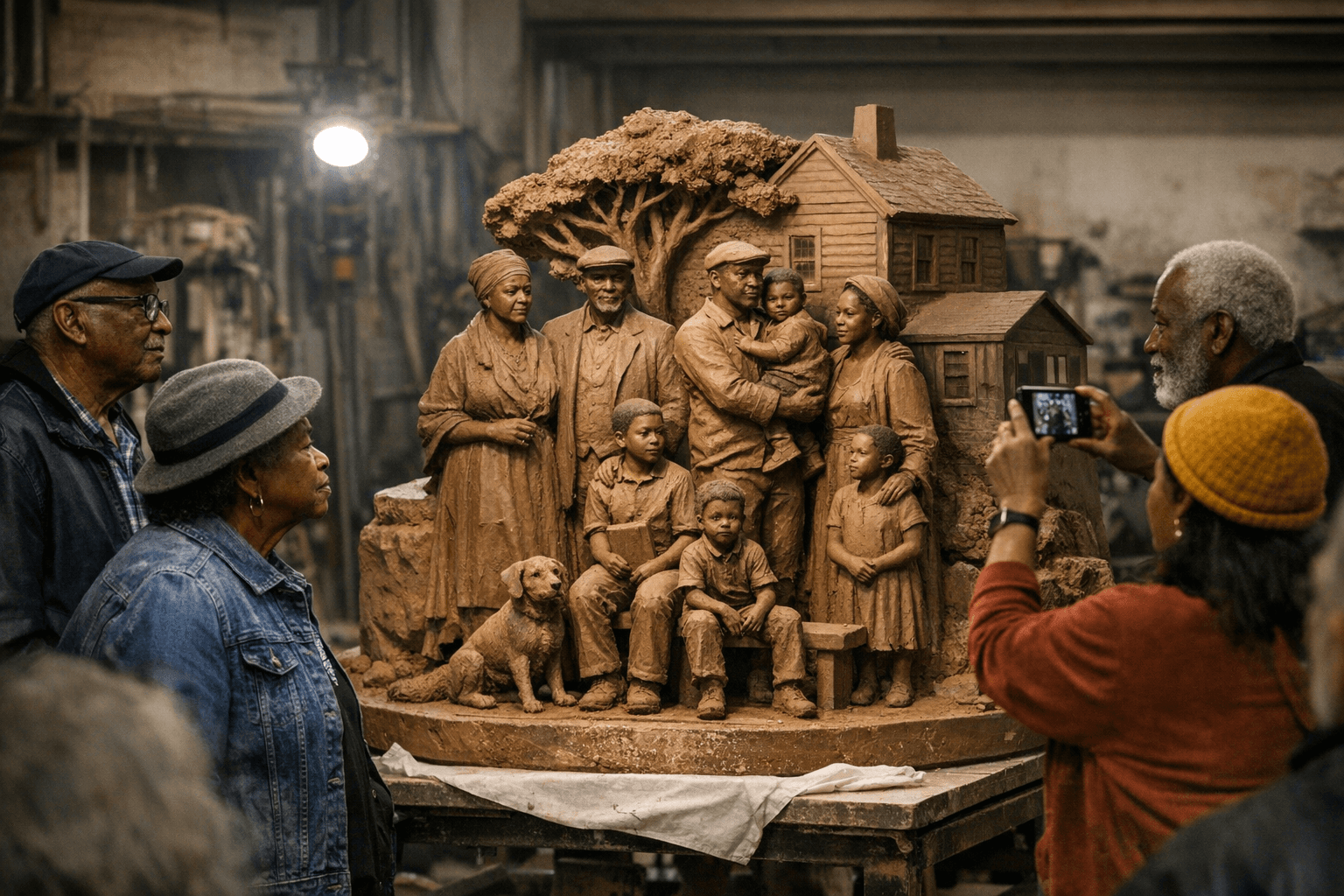 Monument for Eugene’s First Five Black Families Revealed for Alton Baker Park