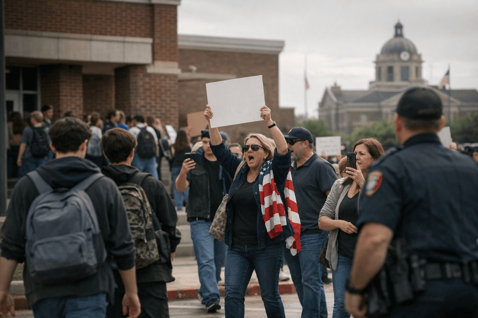 Rockwall ISD Warns of Student Walkouts, Parents Rally Over Safety Concerns