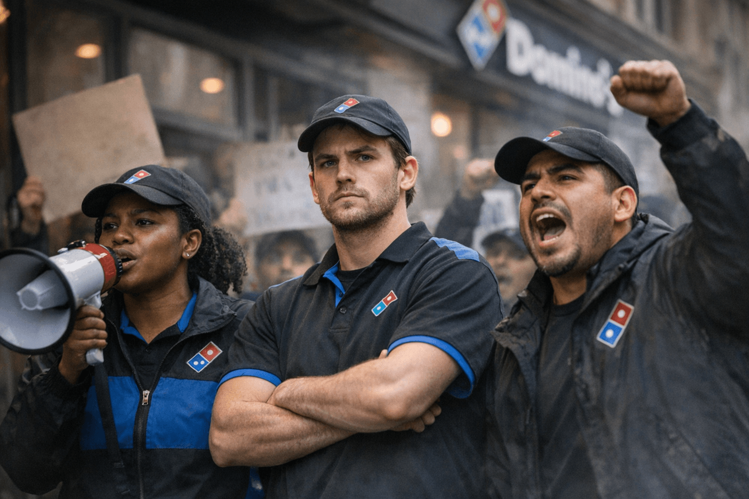 Domino’s Workers Launch Union Drive, Demand Better Pay and Treatment in DC
