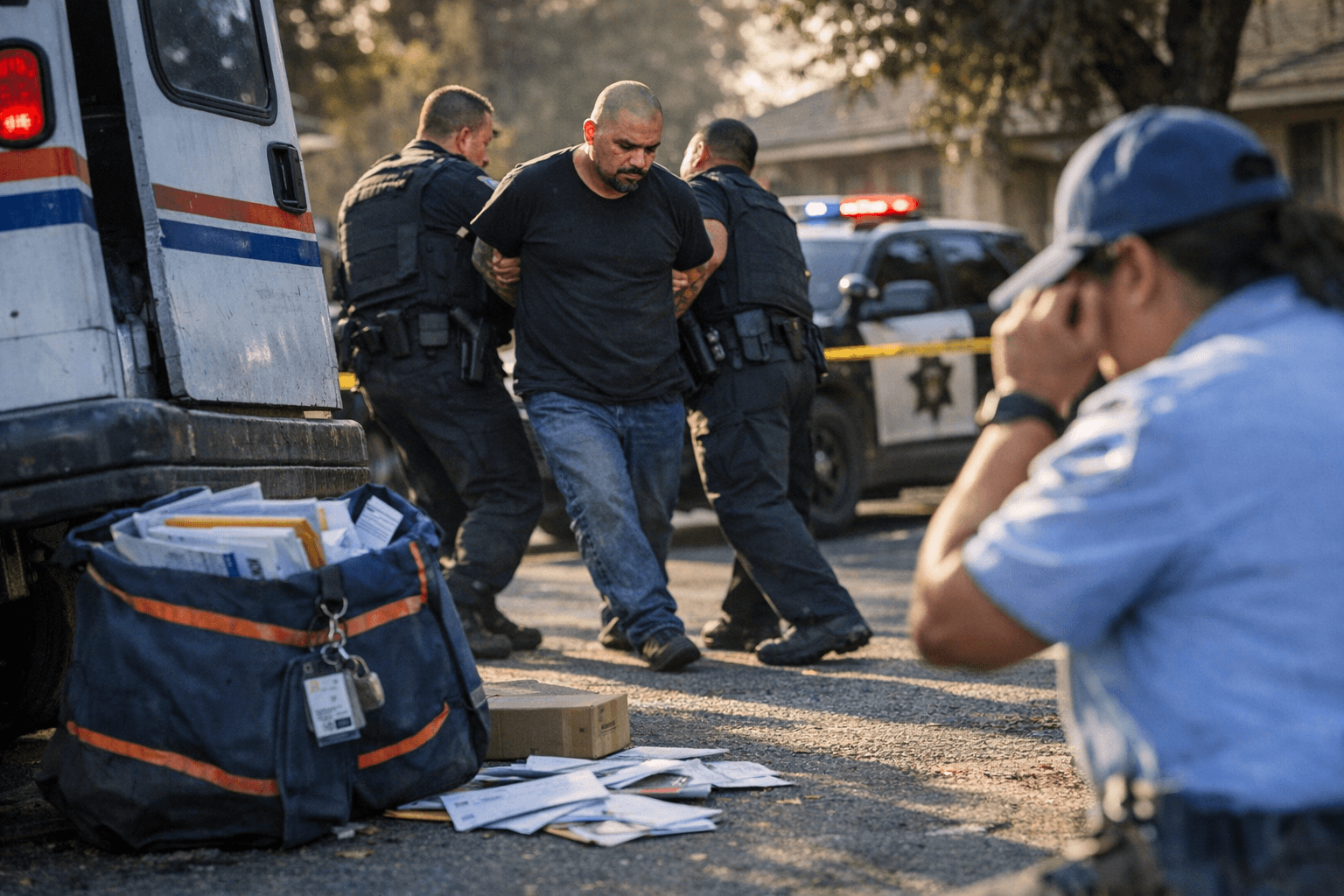 Frankie Luna Ochoa Arrested in Central Fresno Armed Robbery of Mail Carrier