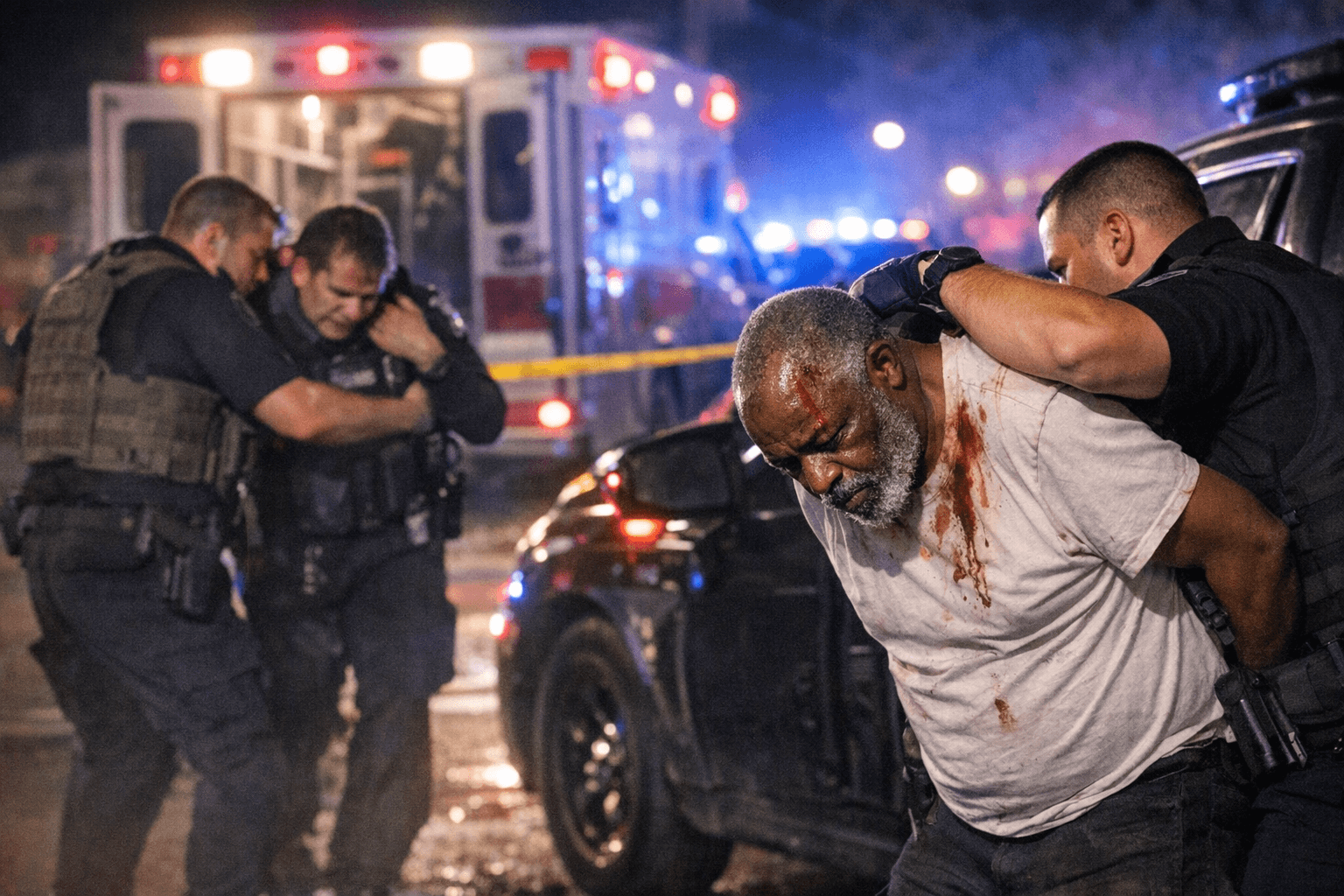 Oliver Wendell Watlington arrested after firing at Greensboro officers; one officer injured