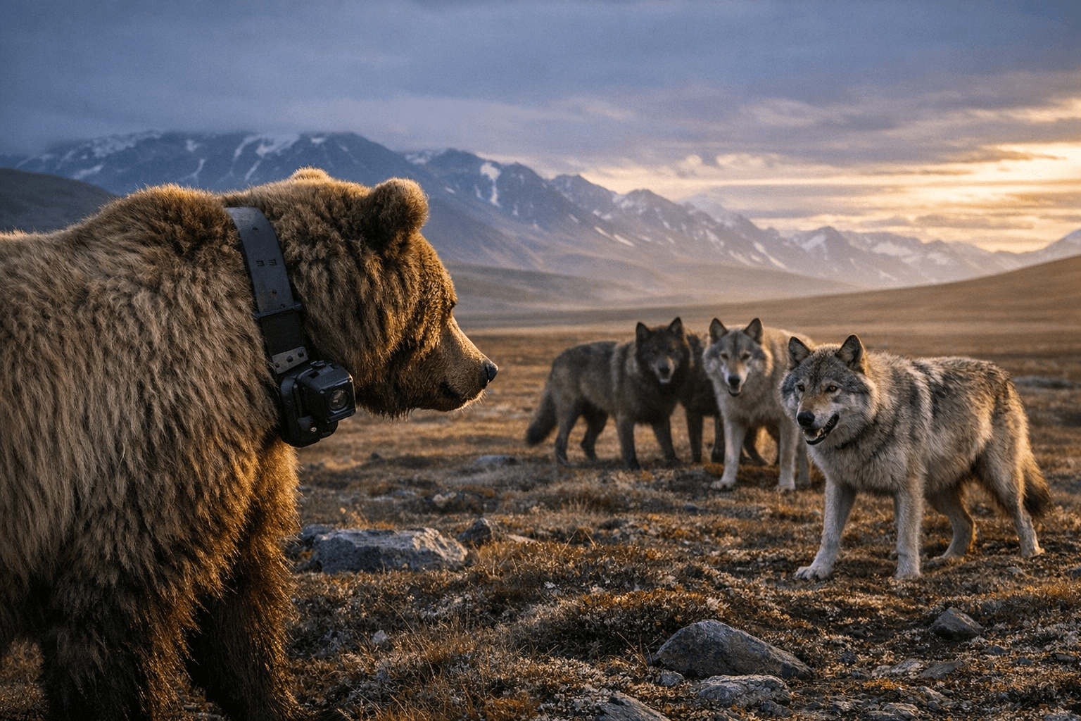 Collar Cameras on 12 Bears Document Behavior of North Slope Grizzlies