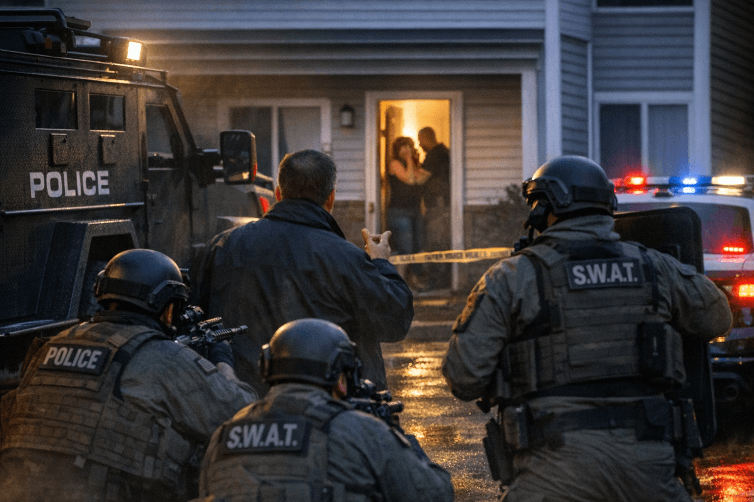 Barricade, Hostage Situation at New Hope Village Apartments in Wake Forest