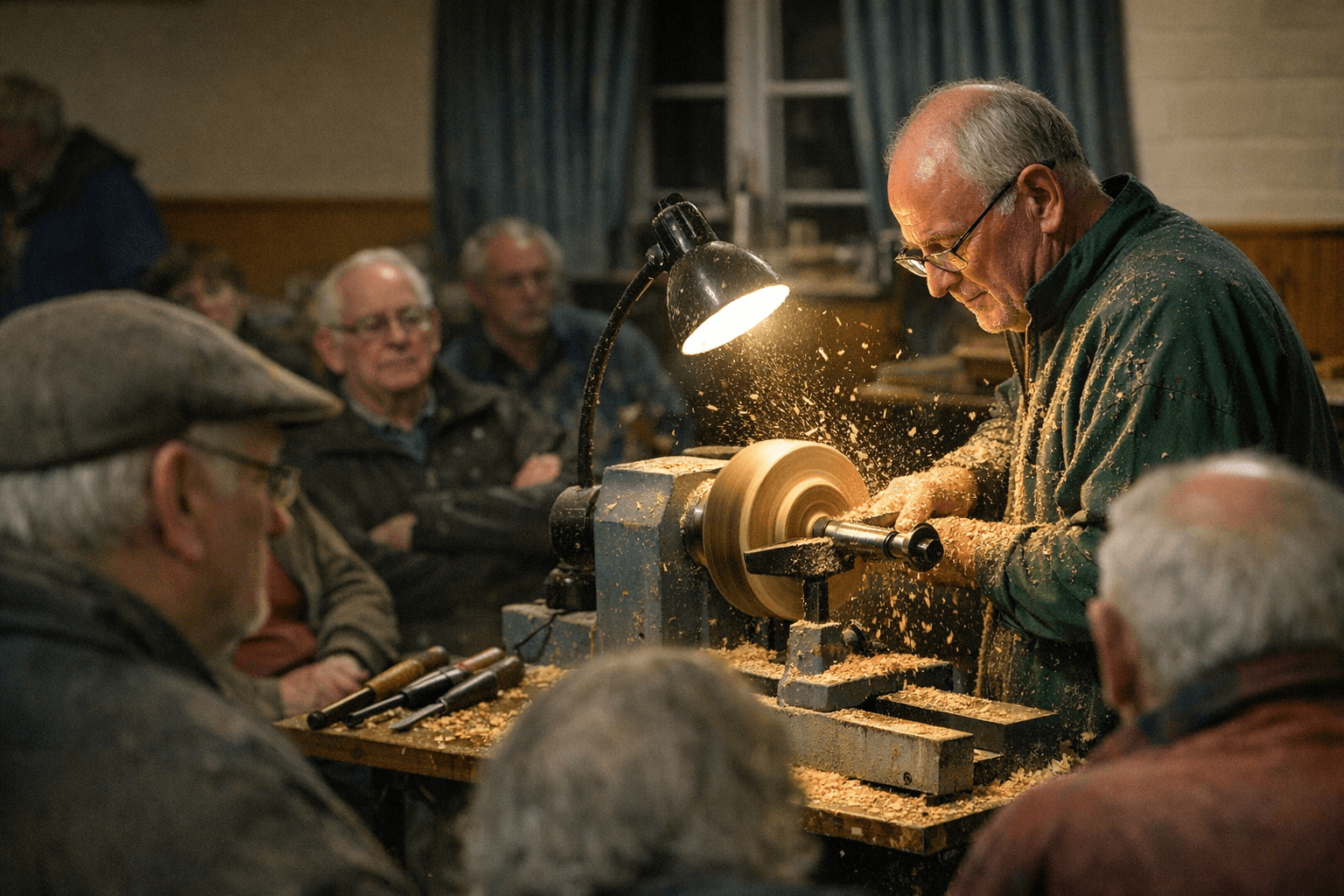 Wadebridge Woodturning Club hosts open evening and lathe demonstration 11 February 2026