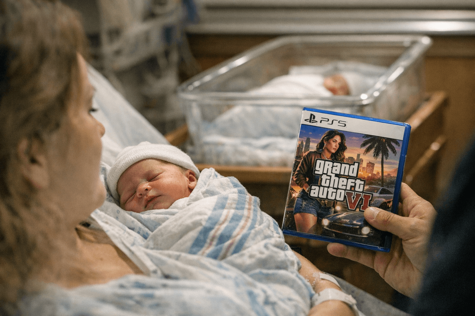 Komplett offers free GTA 6 to babies born November 19, 2026