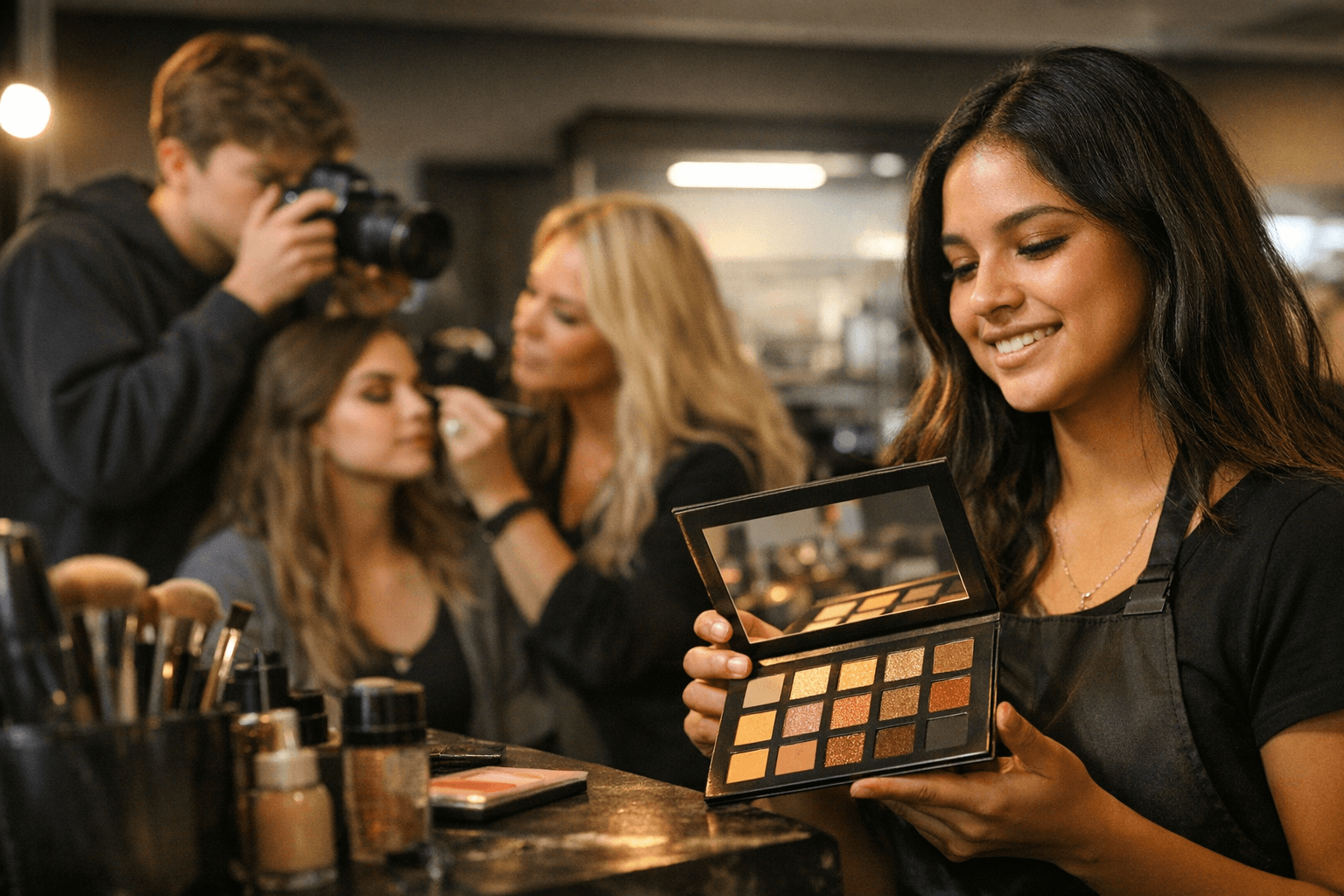 Cibola High students launch The Gold Standard palette to fund masterclass