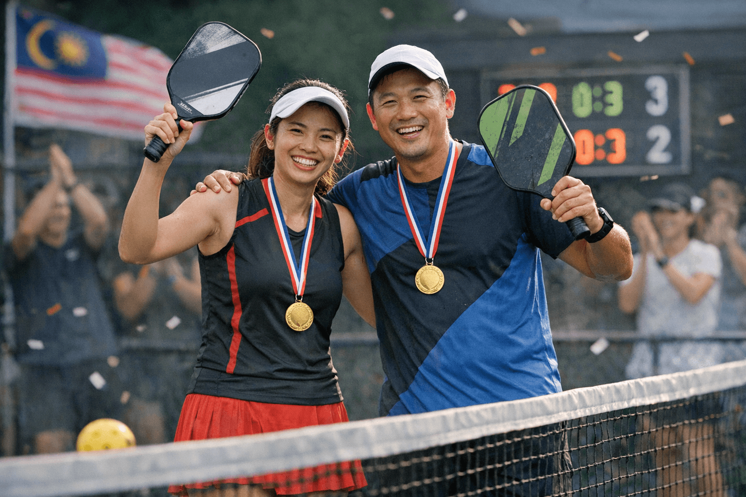 Goh Liu Ying, Hooi Teng Yung win 35+ DUPR 3.499 Mixed Doubles