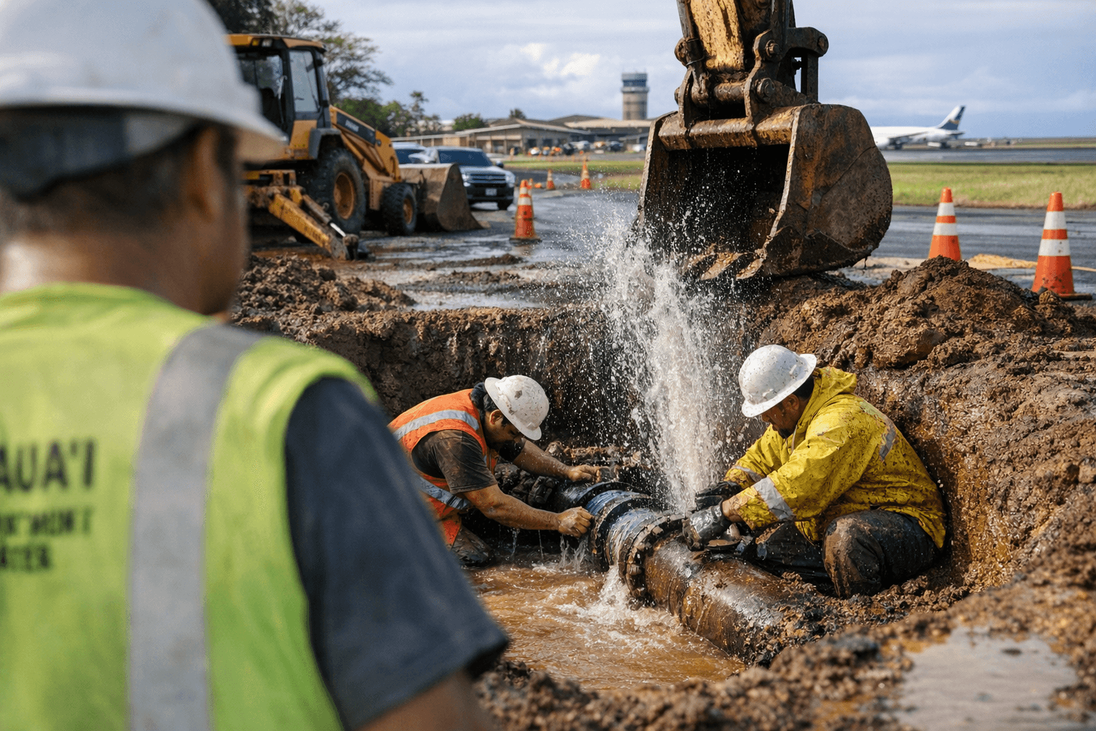 Ahukini Road Water Shutdown Feb. 19, 9 a.m. to 3 p.m.; Airport Unaffected