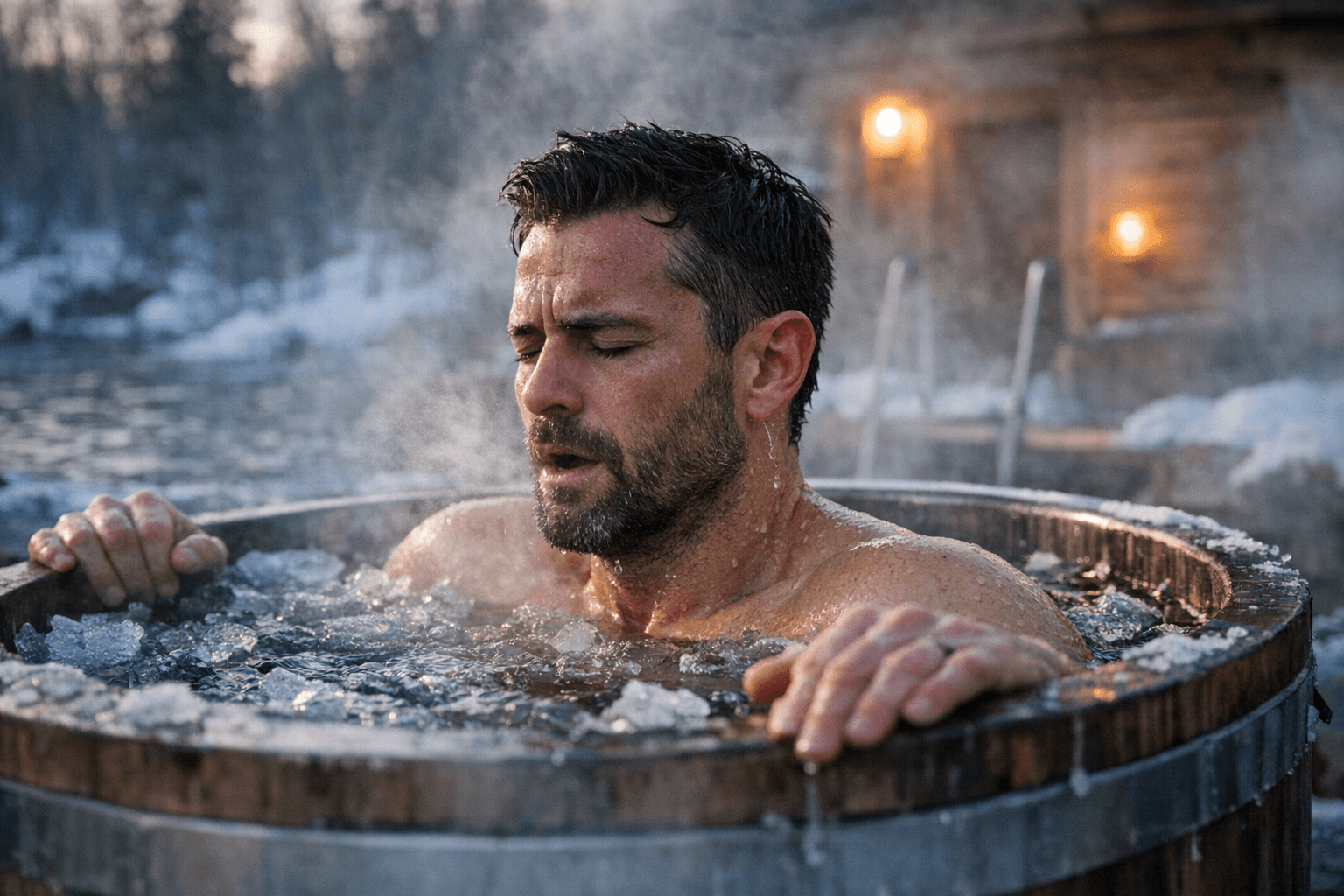 Cold Plunges Temporarily Reduce Stress and Improve Sleep, Review Finds