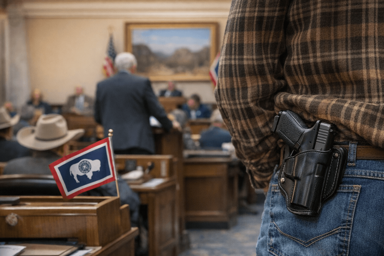 Wyoming House advances bill to expand concealed carry and gun rights