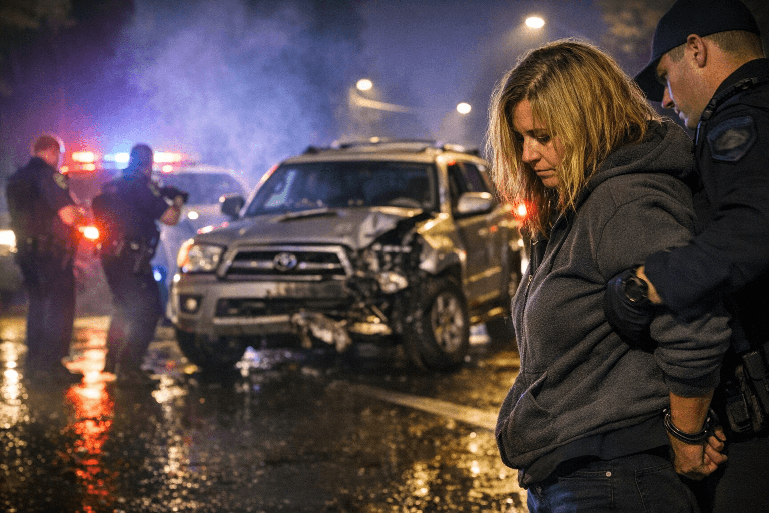 Eugene woman arrested for DUII after hit-and-run and short pursuit