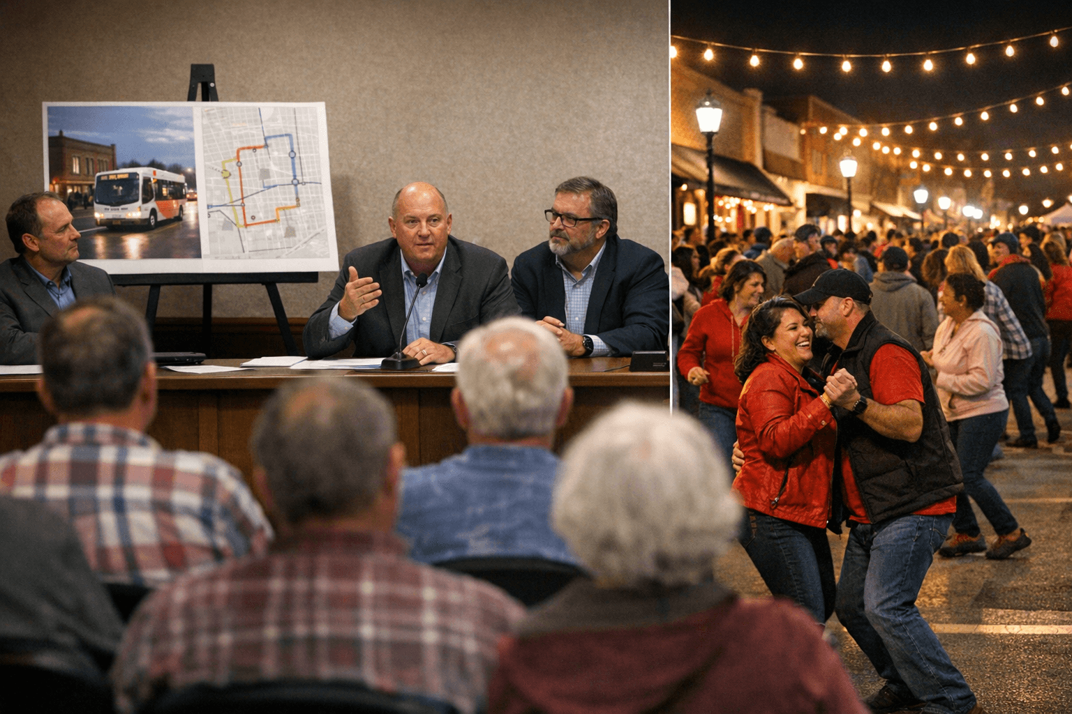 Mebane Officials Discuss New Downtown Circulator Service and Cupid Shuffle Events