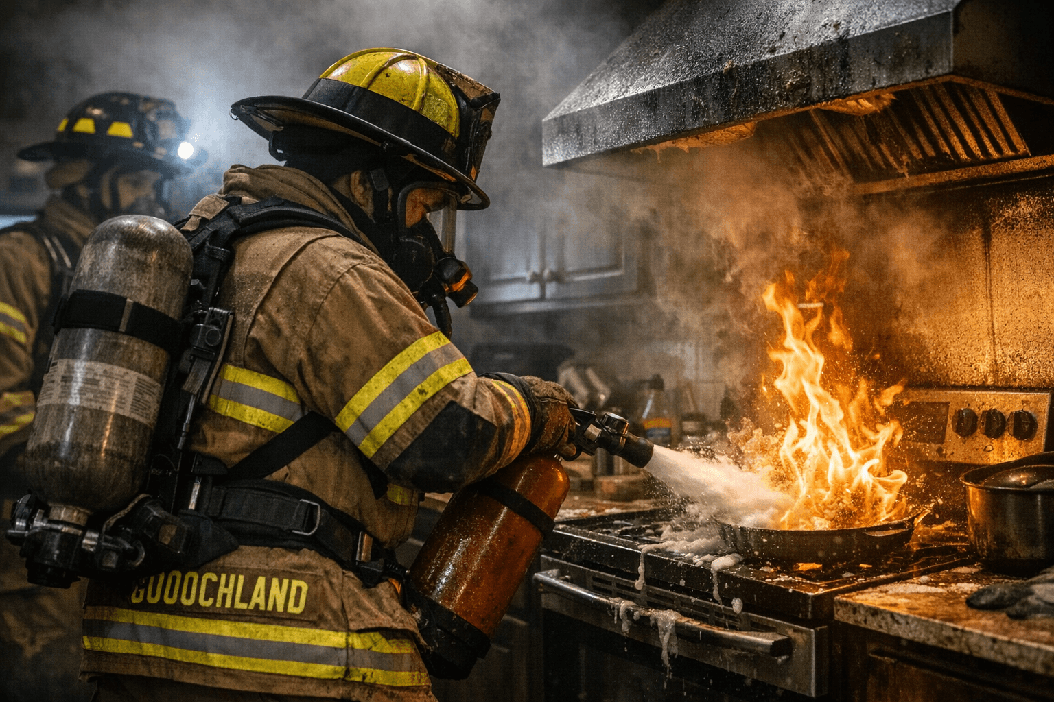 Goochland fire crews quickly extinguish grease fire on Sandy Hook Road