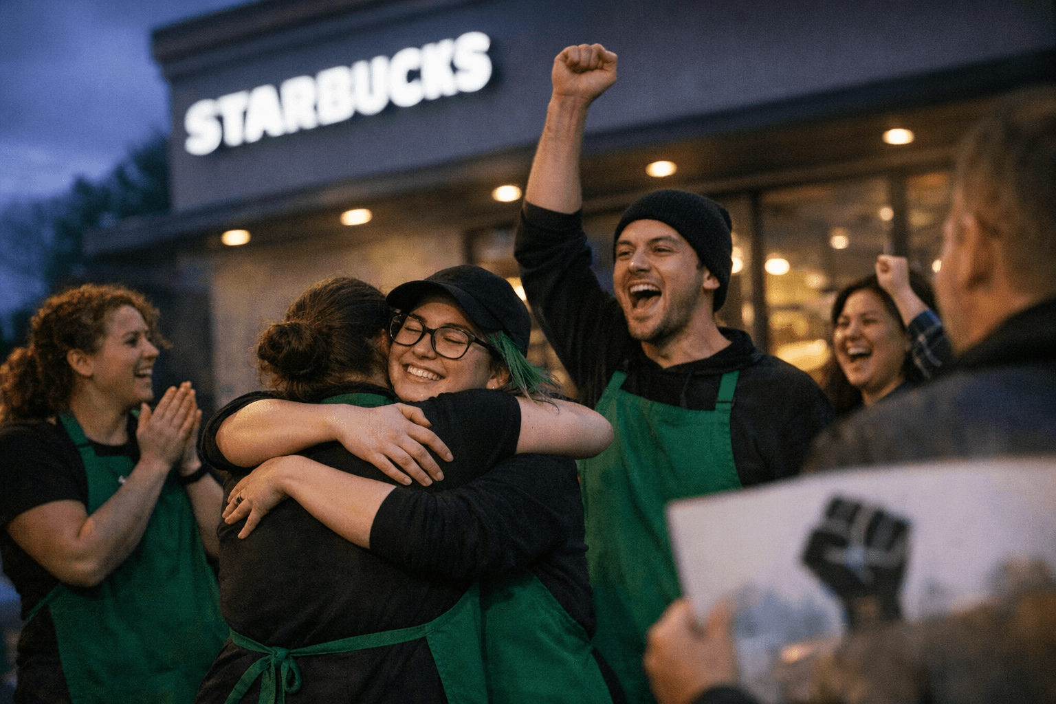 Springfield Starbucks Employees Vote 20-1 to Unionize Third Location