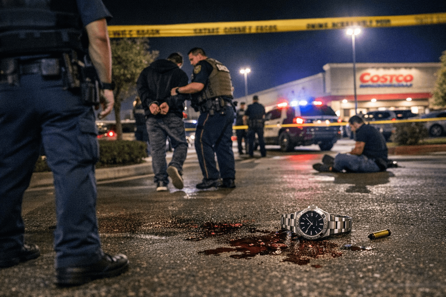 Uncle Shoots Two as Three Suspects Arrested After Cypress Costco Ambush