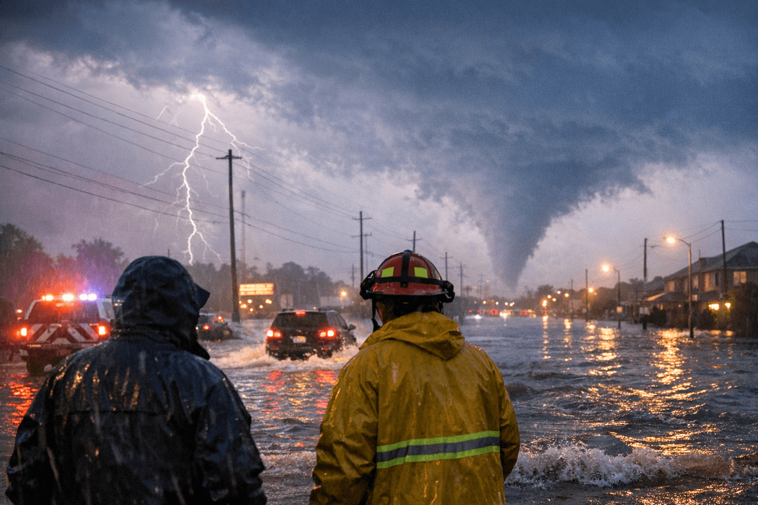 Valentine's Day Thunderstorm Watches Bring Flood and Tornado Threats to Harris County