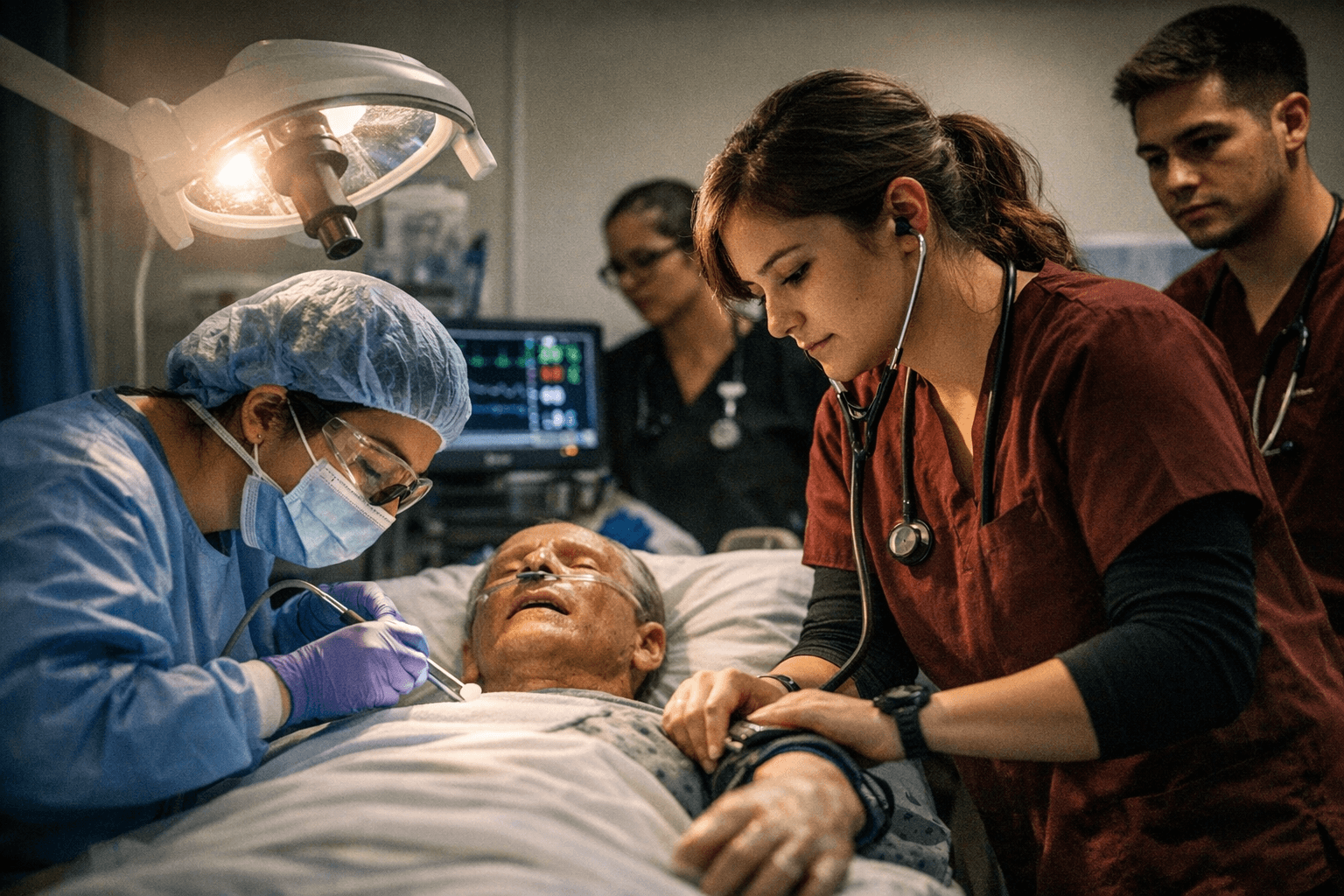 San Juan College OTA and dental hygiene students collaborate in patient simulations