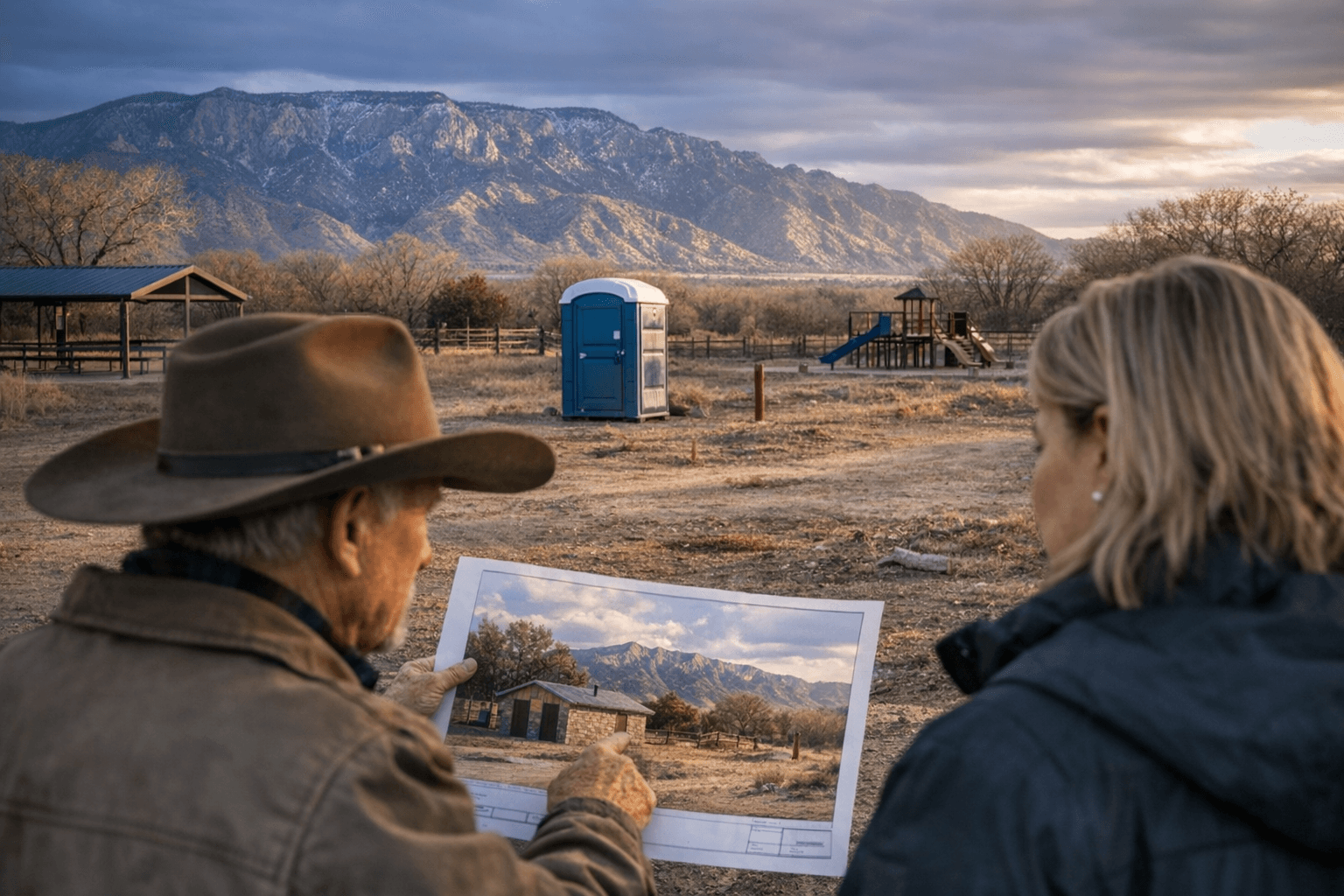 Corrales Council Approves Conceptual Restroom Design Near La Entrada Park