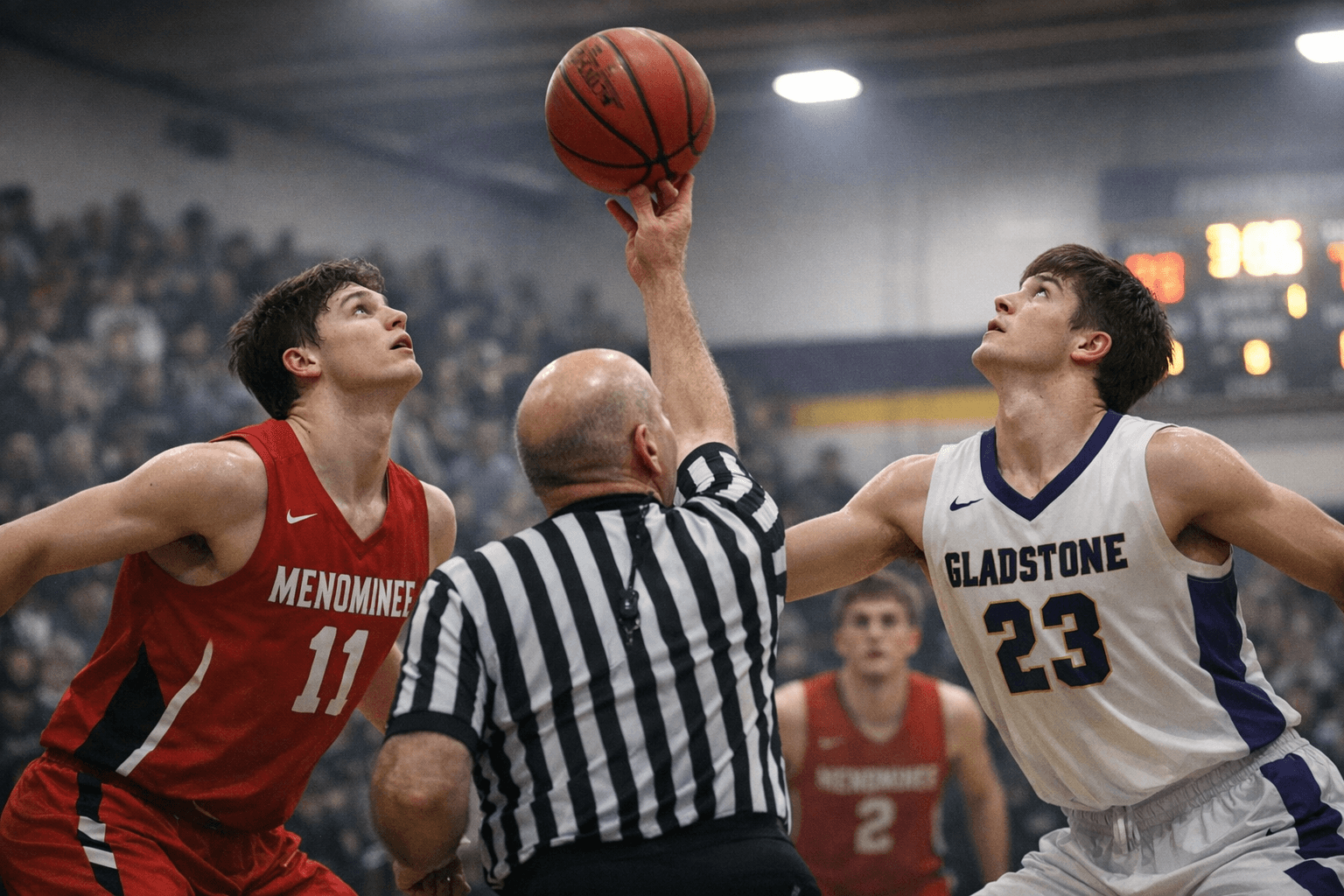 Menominee at Gladstone Boys Basketball Friday Night Tipoff 7:15 p.m.