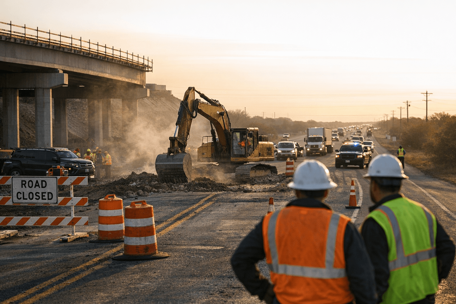TxDOT to Close Two US 281 Crossovers in Alice for Overpass Work
