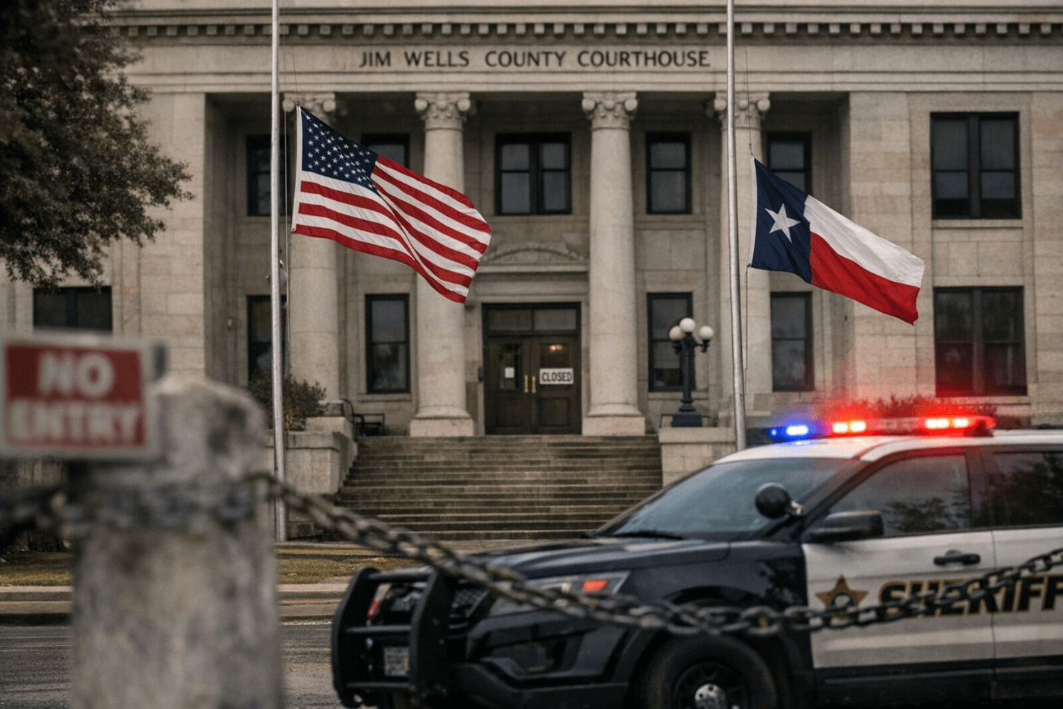 Jim Wells County Courthouse Closed Feb. 16 for Washington’s Birthday Observance