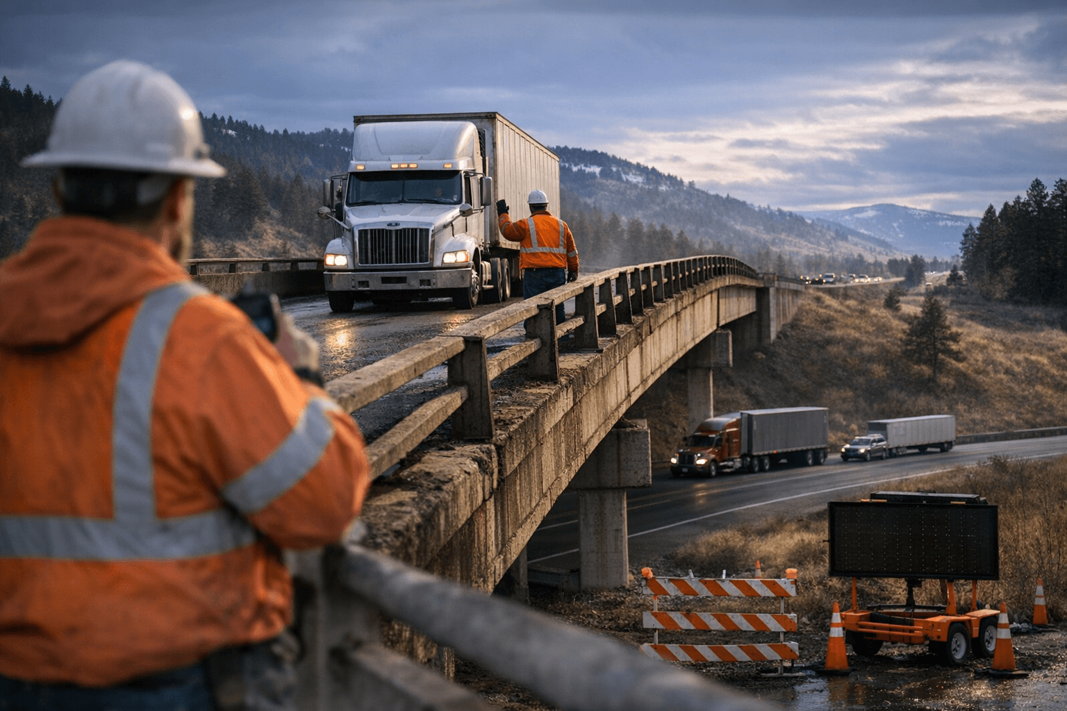 ODOT Imposes Weight Limits on Mt. Emily Overpass at Exit 243