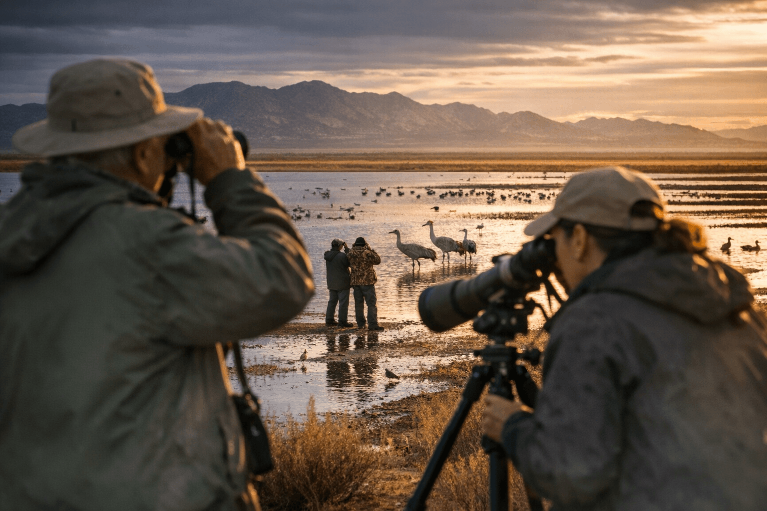 Feb. 16, 2026 eBird Checklists Show Continued Birding Interest at Lordsburg Playa