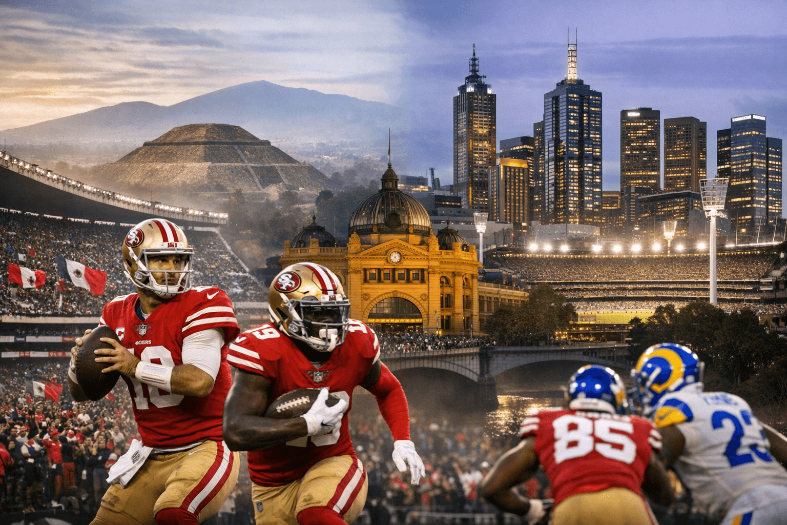 49ers to Play in Mexico City and Melbourne During 2026 Regular Season