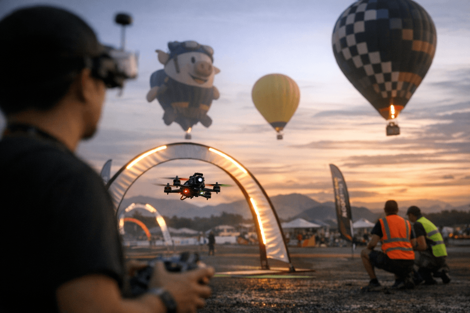 FPV Drone Racing Joins 26th Philippine Hot Air Balloon Fiesta