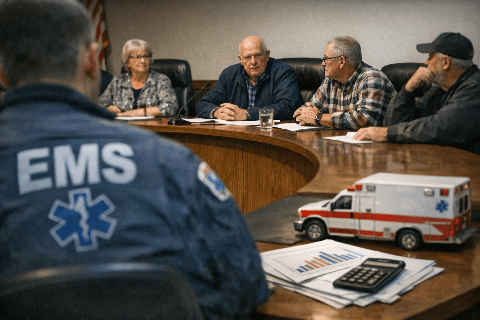 Perham Council Unanimously Stays on EMS Board, Increases Budget Shares